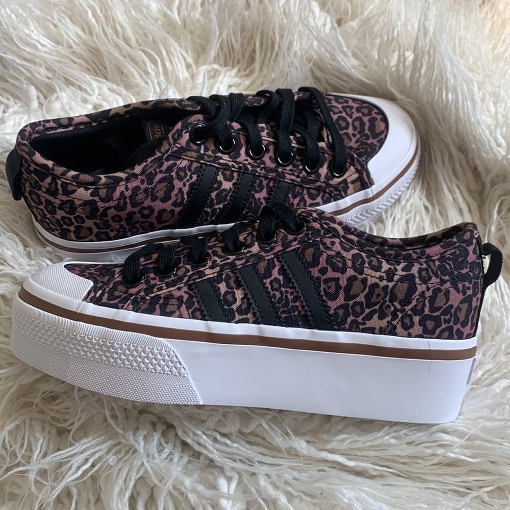 🐆 ADIDAS Leopard Nizza Platform 🐆